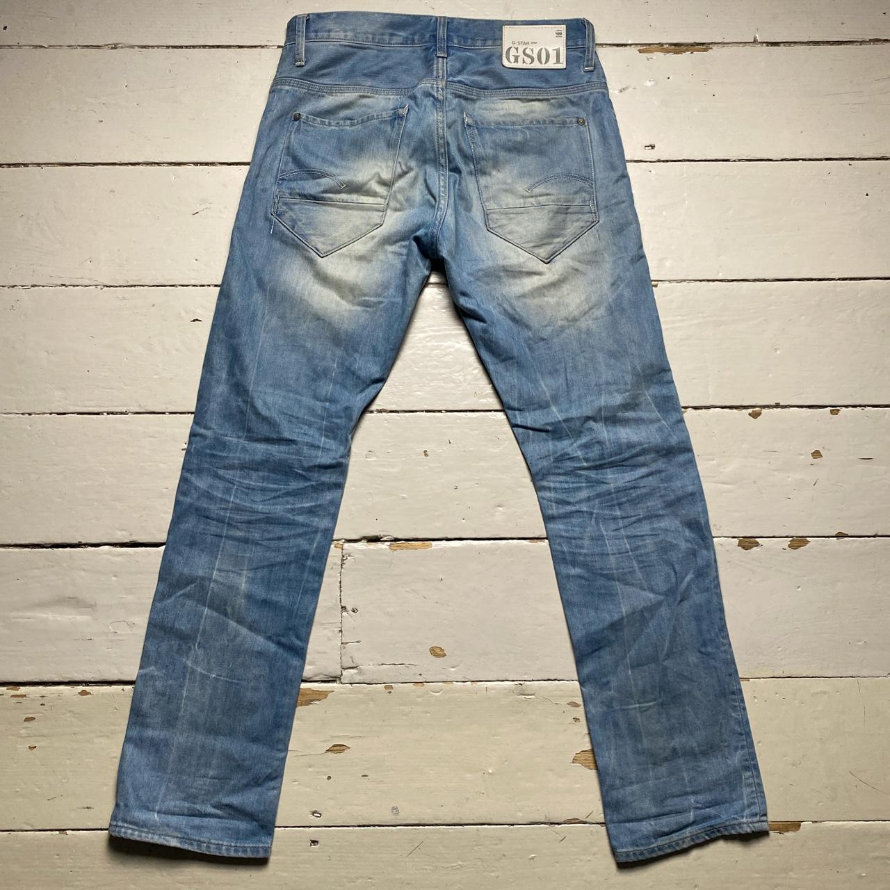 G Star Raw GS01 Light Blue Slim Jeans