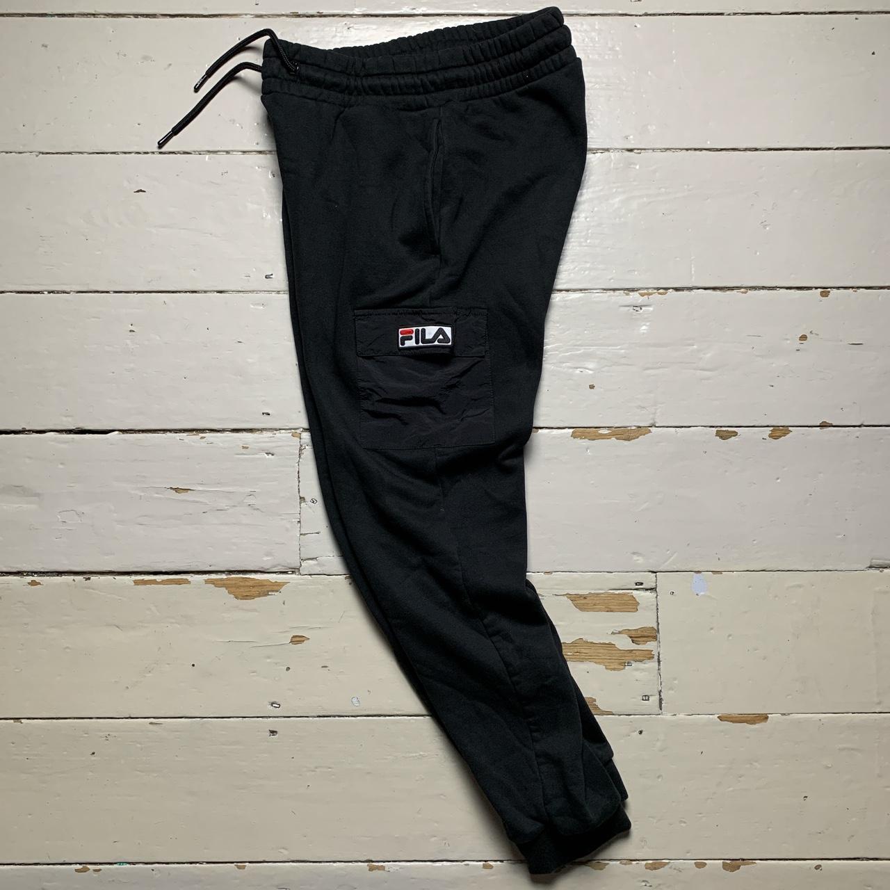 Fila Cargo Joggers Black and White