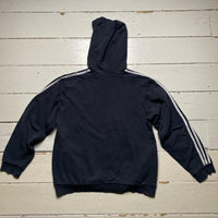 Adidas Vintage Essentials Black and White Hoodie