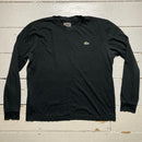Lacoste Ultra Dry Black Long Sleeve T Shirt