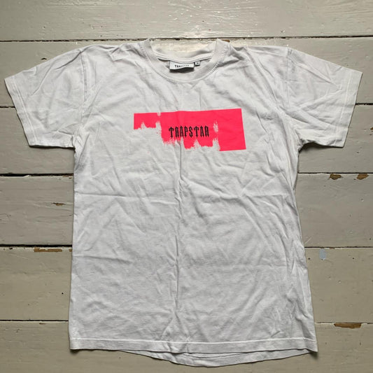 Trapstar White and Pink T Shirt