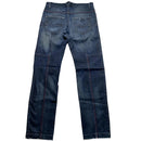 Versace VJC Vintage Dark Navy Red Stitch Baggy Jeans (34W)
