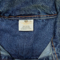 Akademiks Vintage Navy Stonewash Denim Jacket (XL)