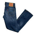 Levis 504 Light Stonewash Navy Jeans (29W)
