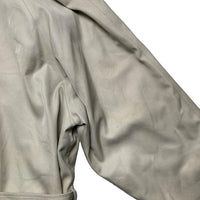 Burberry Burberrys Vintage Cream Trench Coat with Belt (L)