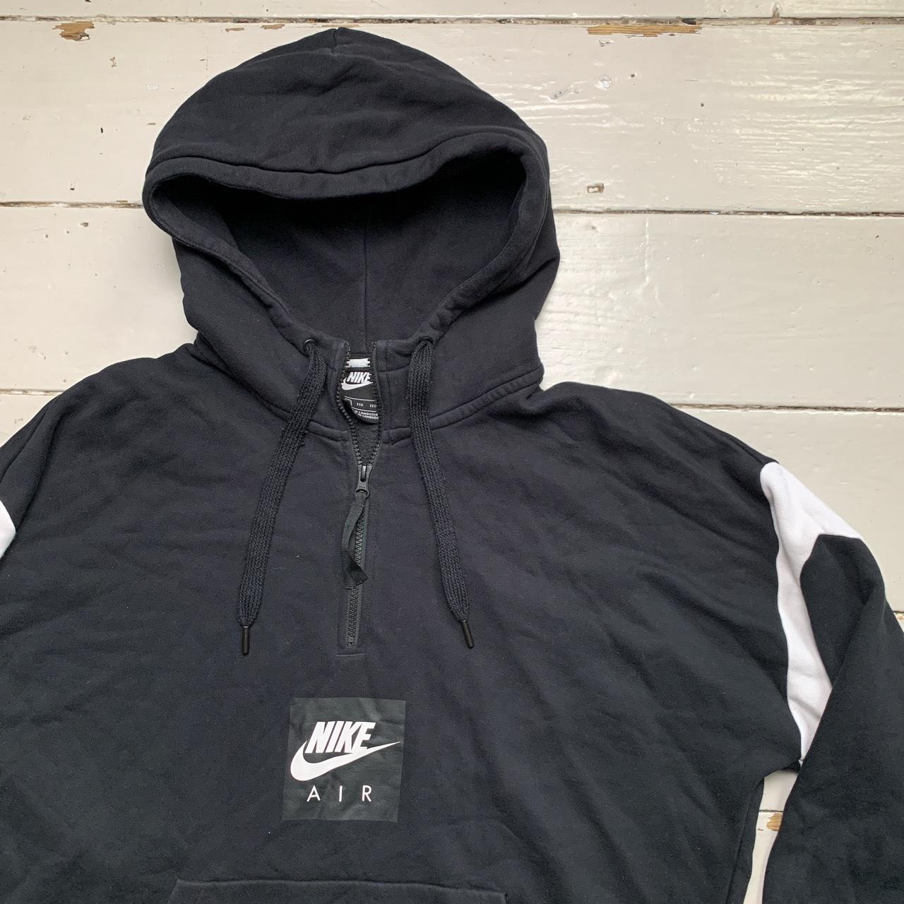 Nike Air Swoosh Black and White Hoodie