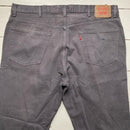 Levis 505 Baggy Grey Faded Jeans