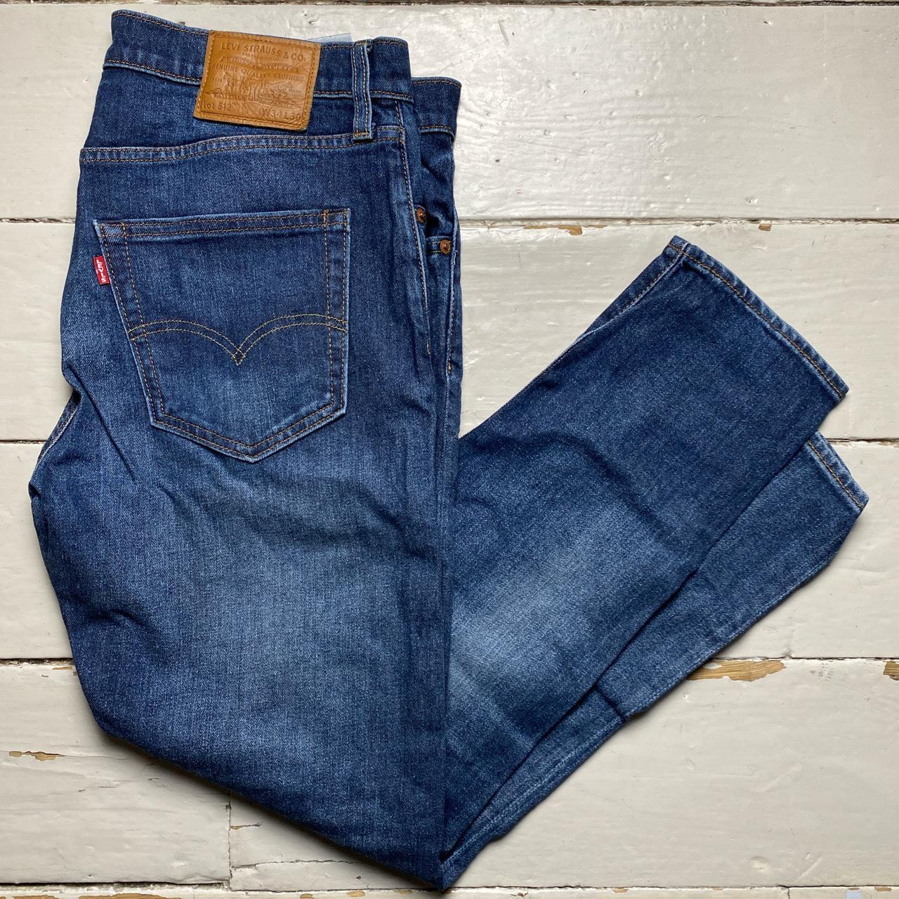 Levis 512 Slim Dark Navy Jeans