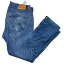 Levis 501 Light Blue Distressed Vintage Jeans (36W)