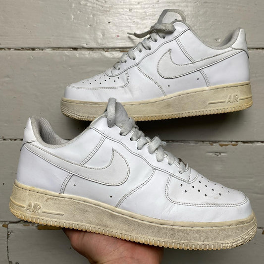 Nike Air Force 1 White Vintage