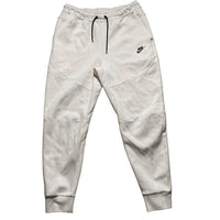 Nike Tech Fleece New Season Pure White Jogger Bottoms (L)