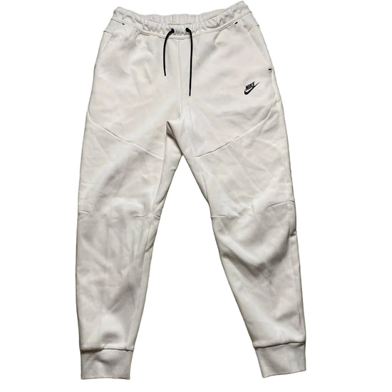 Nike Tech Fleece New Season Pure White Jogger Bottoms (L)