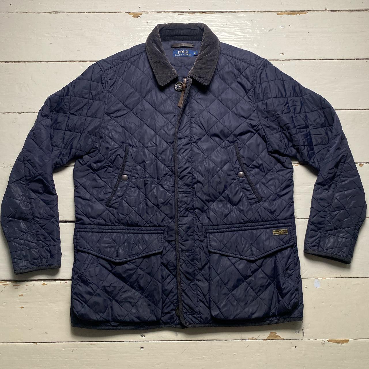 Ralph Lauren Polo Navy Quilted Navy Jacket