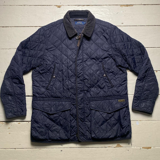 Ralph Lauren Polo Navy Quilted Navy Jacket