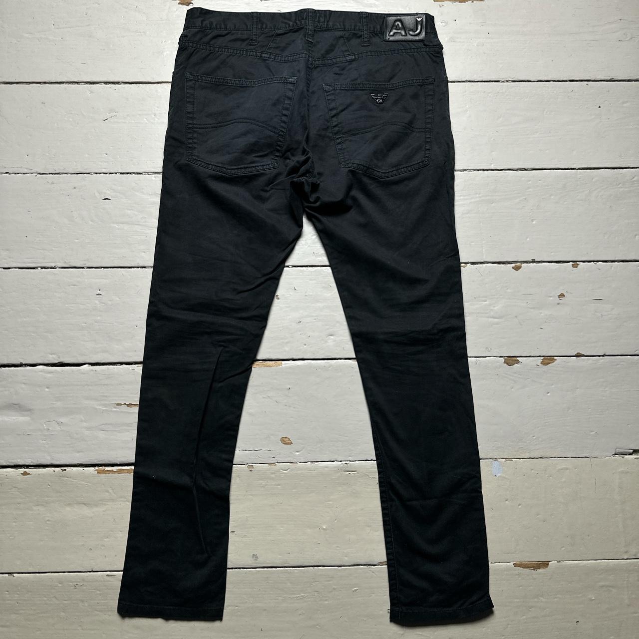 Armani Black Slim Trouser Jeans