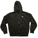 Nike Khaki Green and White Swoosh Full Tracksuit (M)