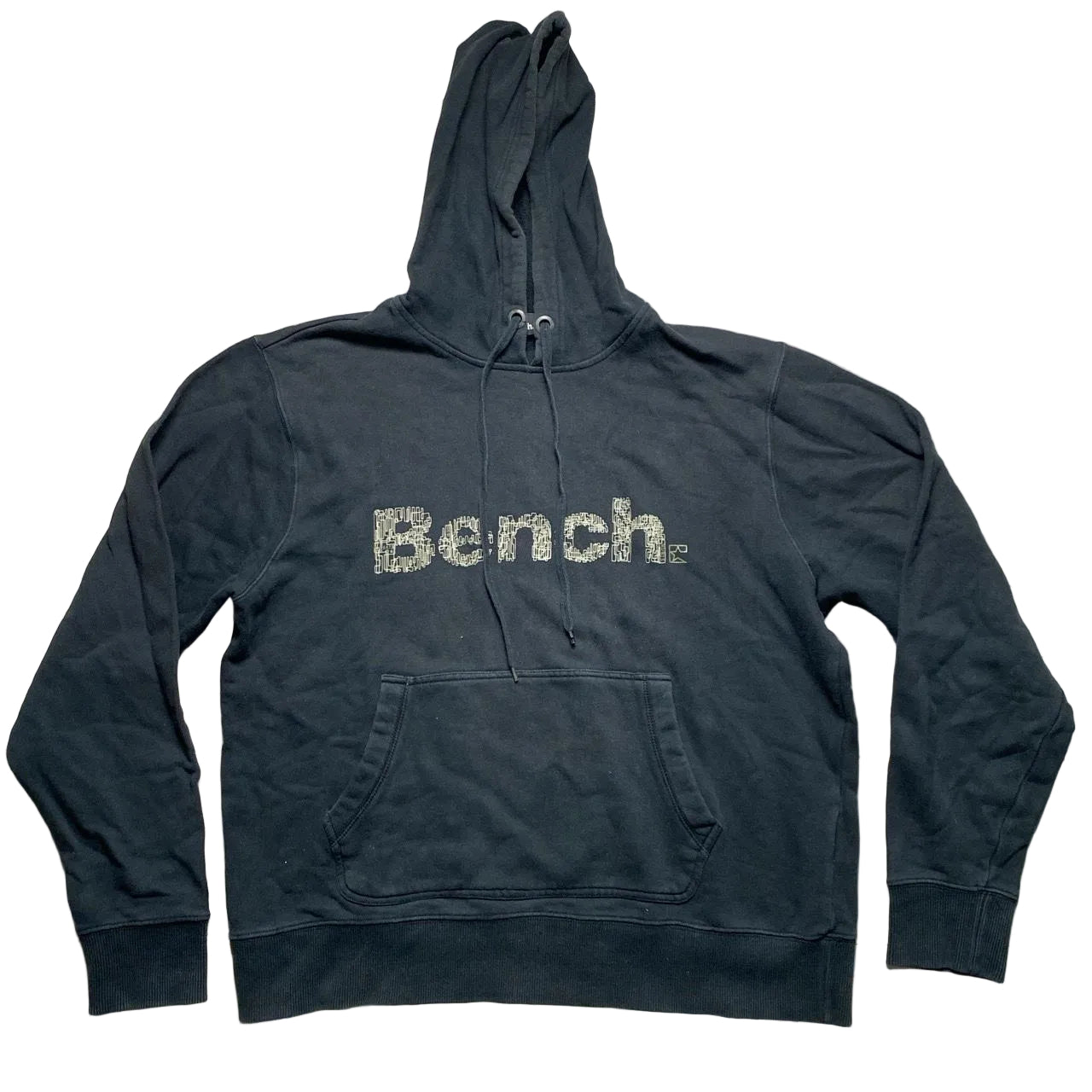Bench Black and Grey Hoodie (XL)