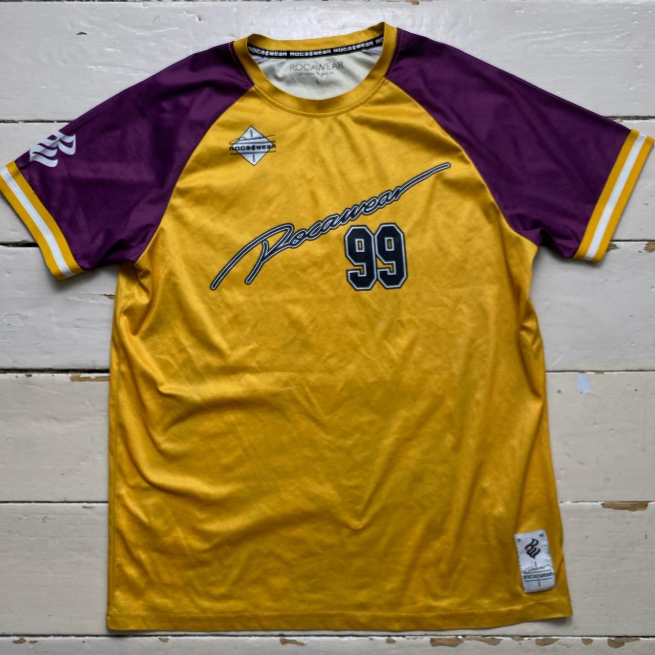 Rocawear Vintage Football Jersey Lakers Yellow and Purple