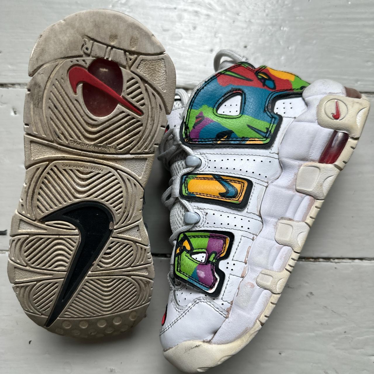 Nike More Uptempo Peace and Love