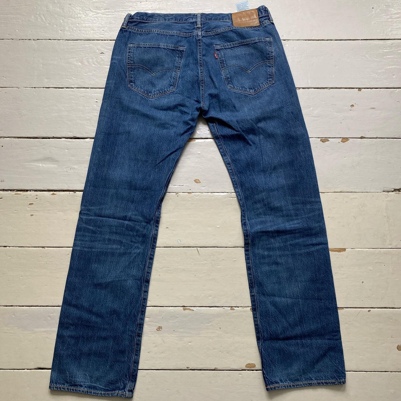 Levis 501 Blue Vintage Jeans