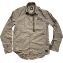 G Star Khaki Beige Military Army Shirt Jacket (M)