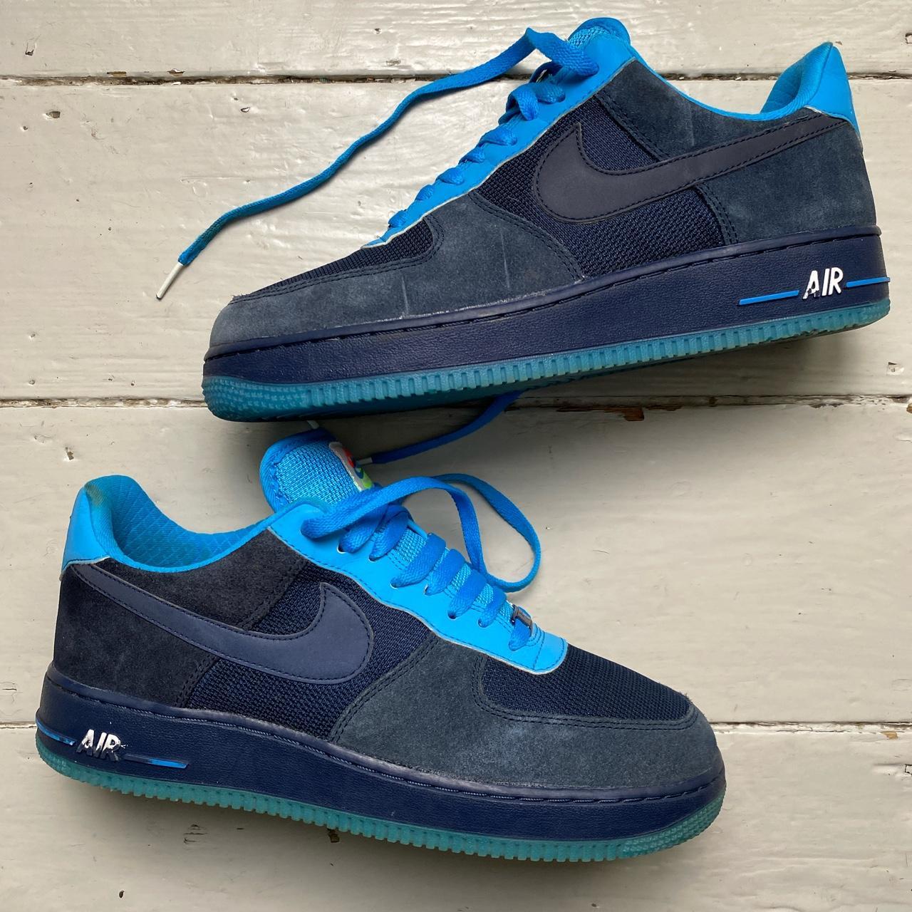 Nike Air Force 1 Blue Two Tone