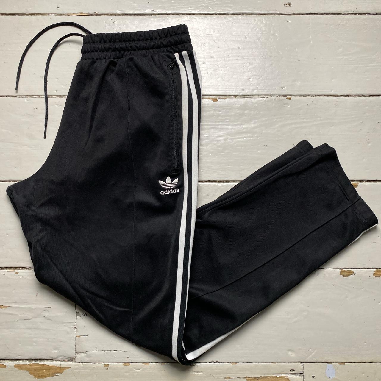 Adidas SST Black and White Trackpant Tracksuit Bottoms