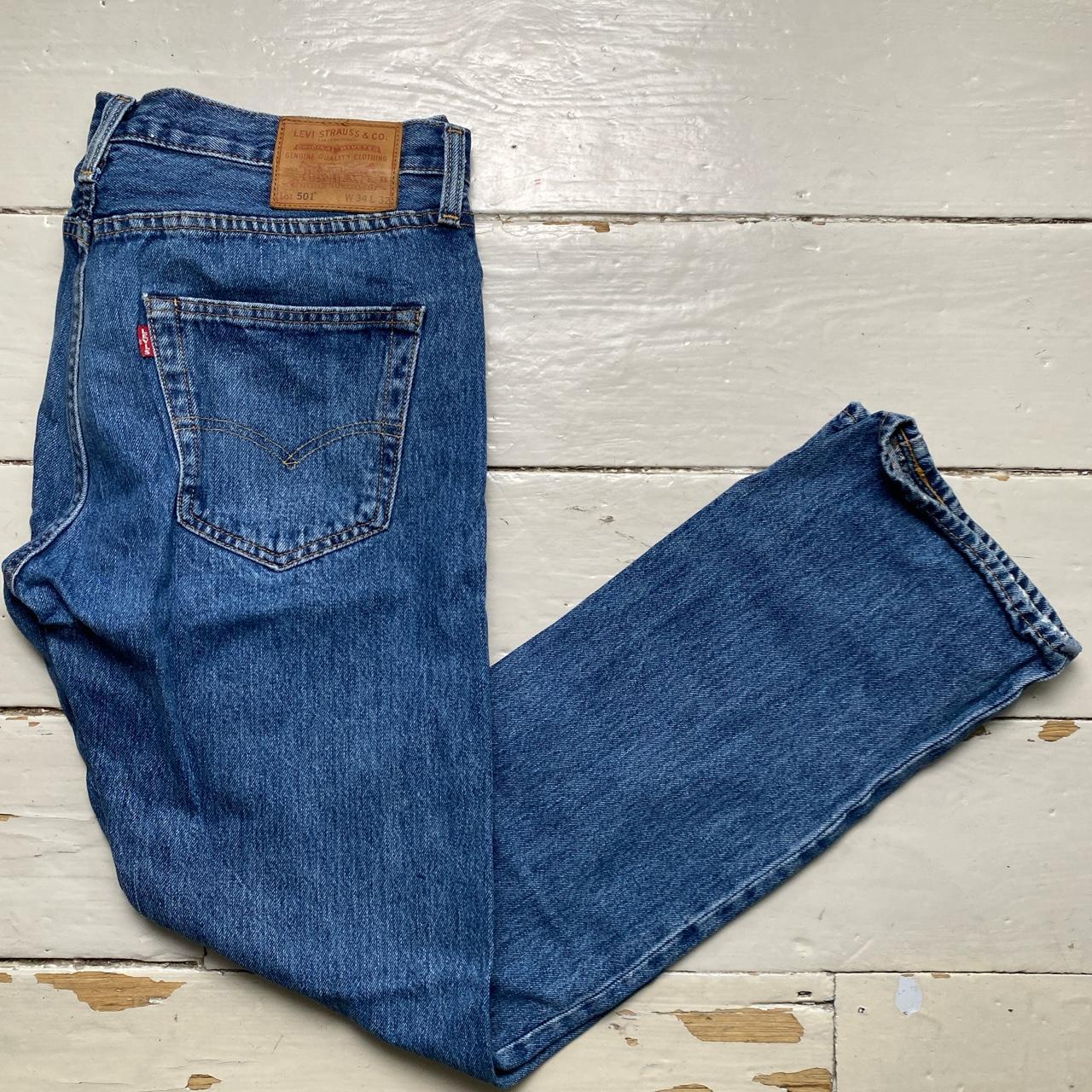 Levis 501 Vintage Blue Jeans