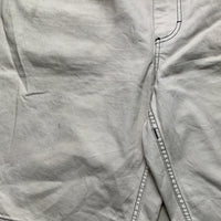 Big Boy Polar Skate Co Cream White Skate Baggy Jean Short Jorts (XL)