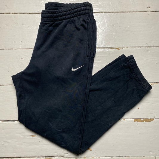 Nike Swoosh Black and White Baggy Joggers