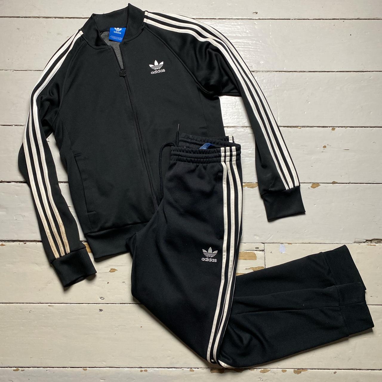 Adidas SST Black and White Tracksuit