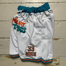Flint Tropics Jackie Moon Semi Pro Movie Shorts White