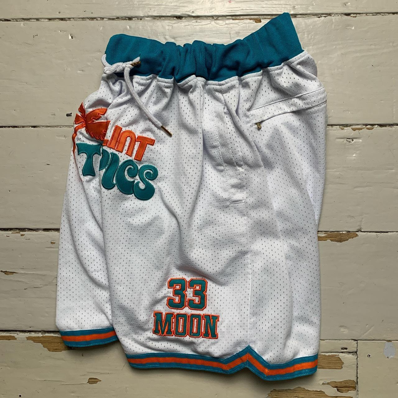 Flint Tropics Jackie Moon Semi Pro Movie Shorts White