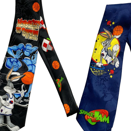 Looney Tunes Space Jame Vintage 90’s Ties