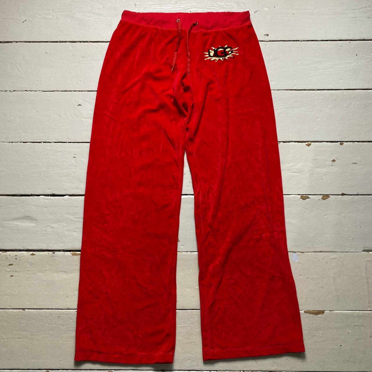 Ugg Australia Velour Full Red Tracksuit