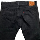 Levis 501 ST Black and Red Jeans (38W)