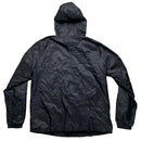 Nike Black and White Swoosh Shell Windbreaker Tracksuit Jacket (L)