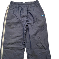 Nike Vintage Baggy Shell Track Pant Bottoms Navy and White (XL)
