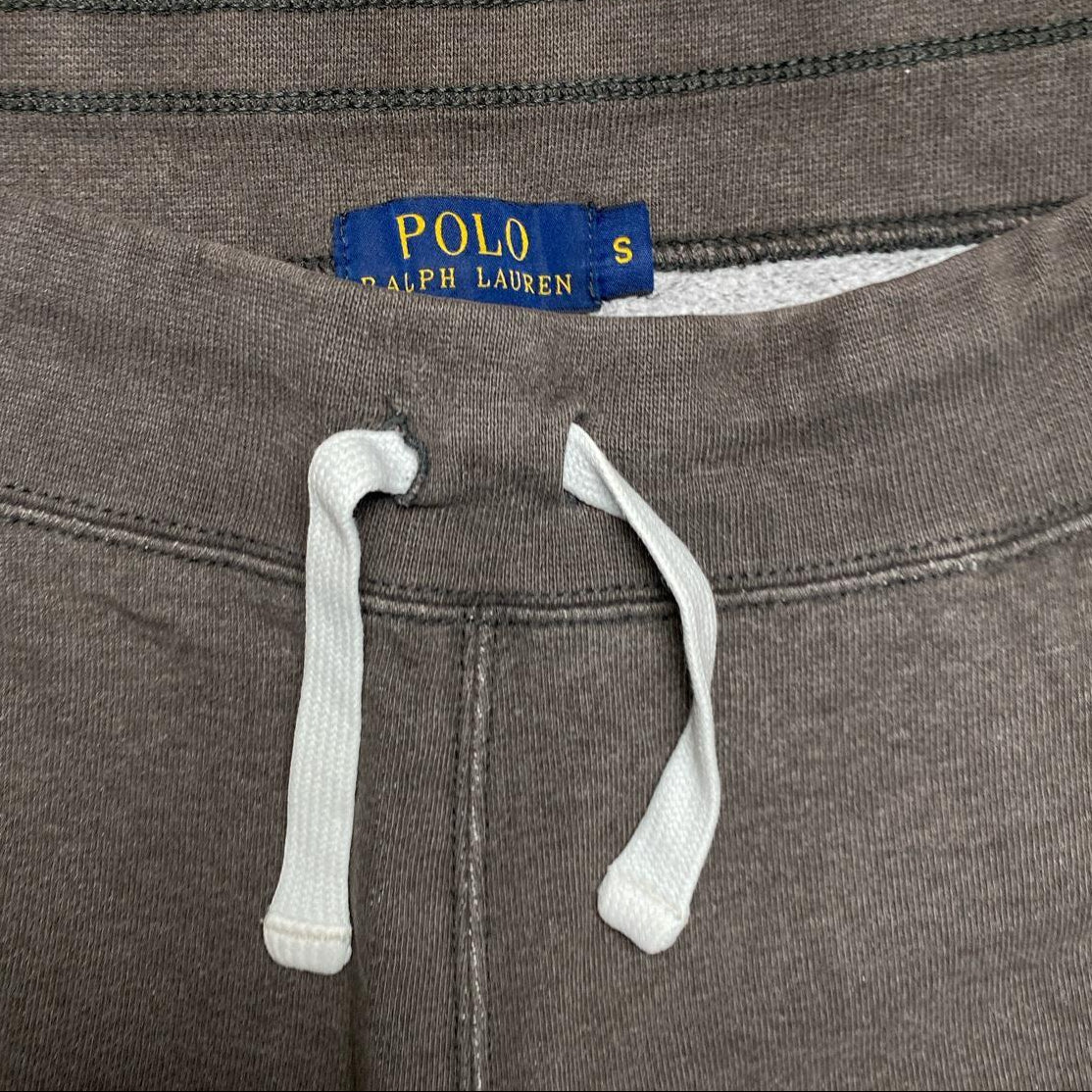 Ralph Lauren Polo Grey and Burgundy Pony Bottoms (S)