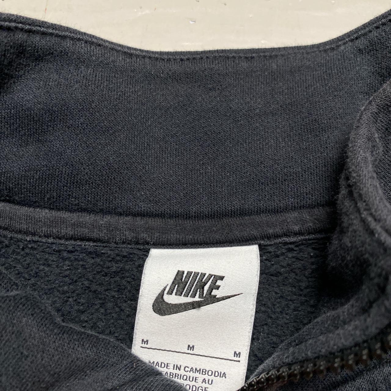 Nike Swoosh Black and Grey full Tracksuit