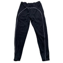 Trapstar Black Red and White Contrast Stitch Slim Joggers (XS)