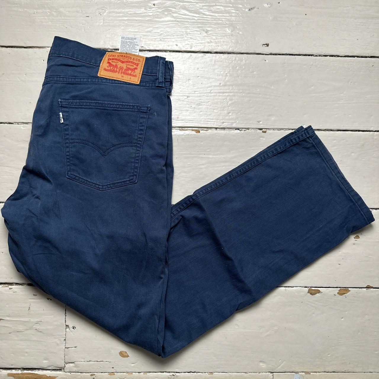 Levis 514 Navy Trouser Jeans