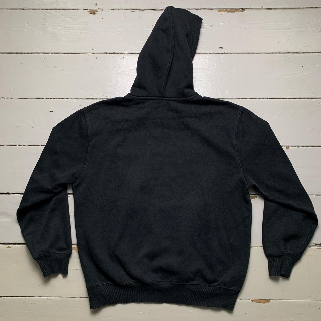 Carharrt WIP Black Spellout Embroidered Hoodie