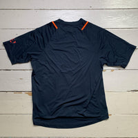 Nike Vintage Total 90 Football Jersey Navy and Orange