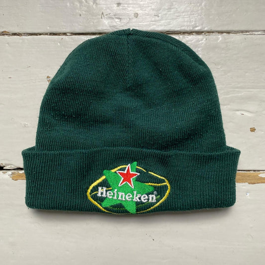 Heineken Beer Green Beanie Hat