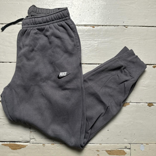 Nike Grey Black and White Swoosh Jogger Bottoms