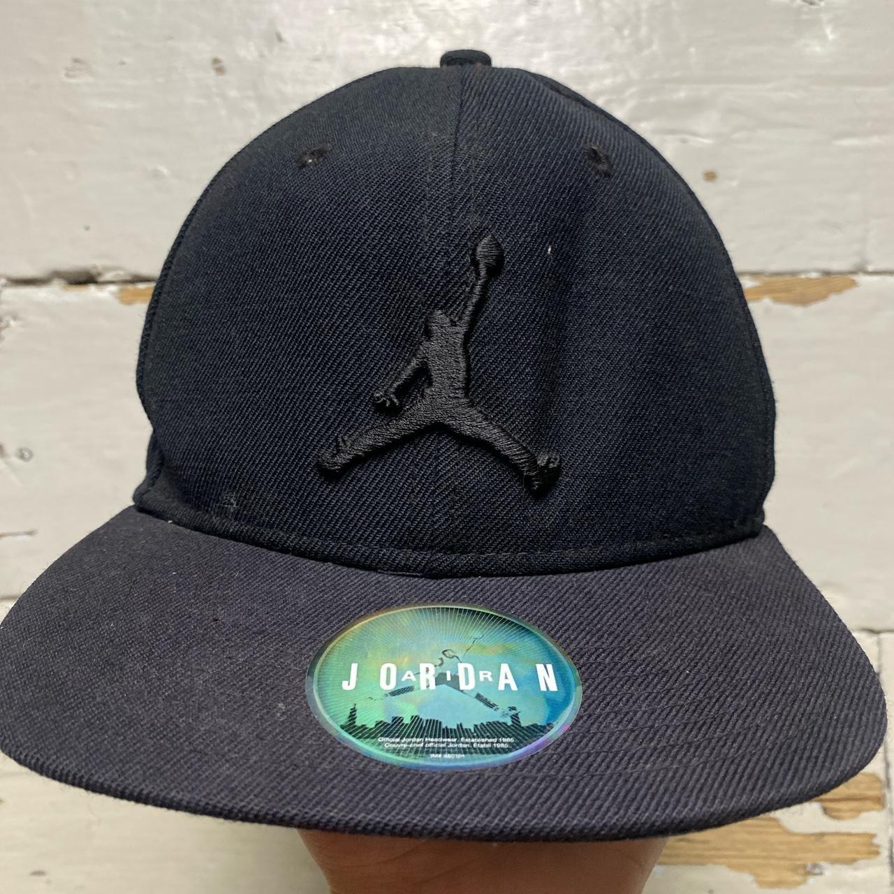 Jordan Black Snapback Cap