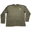 The North Face Vintage Green Long Sleeve T Shirt (XL)