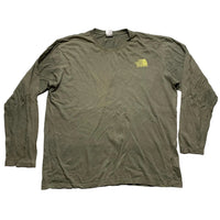 The North Face Vintage Green Long Sleeve T Shirt (XL)