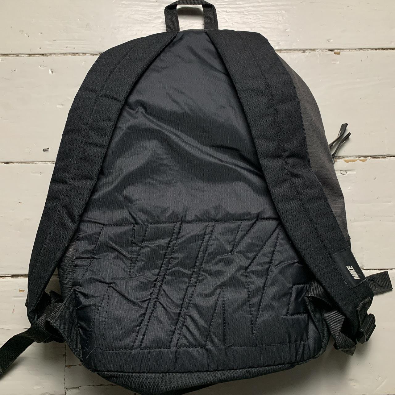 Nike Swoosh Black and White Backpack Rucksack Bag